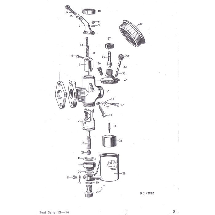 BMW R 51 / 61 / 66 / 71 (38>) - Ersatzteilkatalog