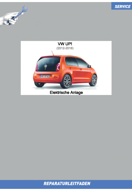 Volkswagen Up! Reparaturanleitung :: Frontscheibenwischanlage ::  Scheibenwisch-und Waschanlage