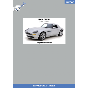 BMW Z8 E52 (98-03) Fahrwerk und Bremsen - Werkstatthandbuch