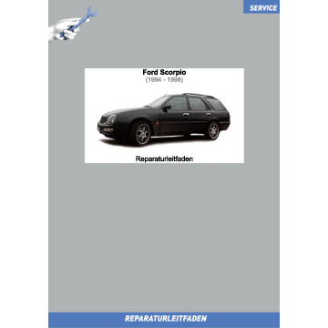 Ford Scorpio (1994-1998) Werkstatthandbuch V6 Motor 2,9 Liter 147kW