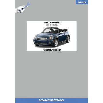 BMW MINI R52 (02-08) Handschaltgetriebe - Werkstatthandbuch