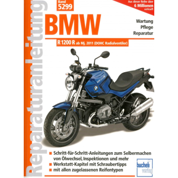 BMW R 1200 R DOHC Radialventiler (11>) Reparaturleitfaden Bucheli 5299