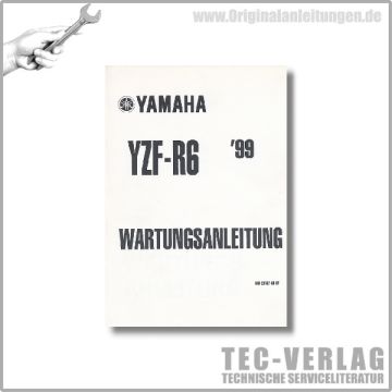 Yamaha YZF-R6 (99) - Wartungsanleitung