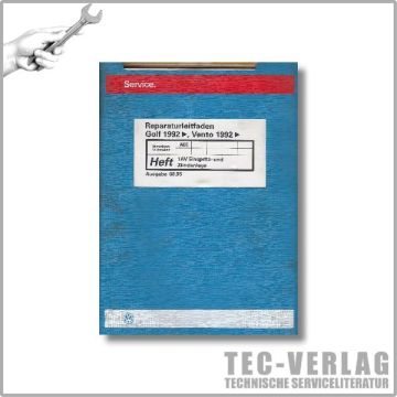 VW Golf III/Vento 1H (92-98),1AV Einspritz- und Zündanlage-Reparaturleitfaden