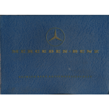 Mercedes L / LA 1920 (1965) Ersatzteilliste / Spare Parts List
