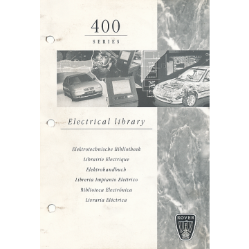 Rover 400er Serie (98-99) Elektrohandbuch