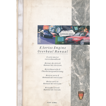 Rover Motoren K Serie (98 >) Überholungsanleitung Motoren