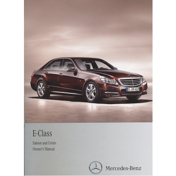 Mercedes E-Class 212 (09-13) Owners Manual
