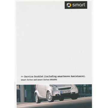 Smart fourtwo and fourtwo Brabus Service Booklet 