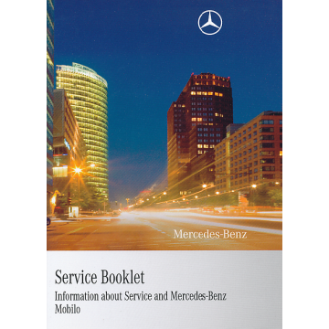 Mercedes B-Class / E-Class Series - Service Booklet 