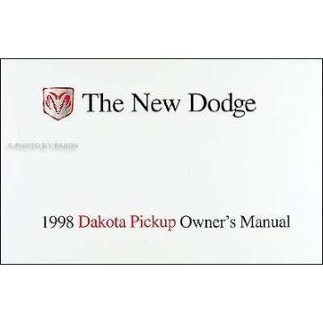 Chrysler Dakota Pickup (1998) Owners Manual