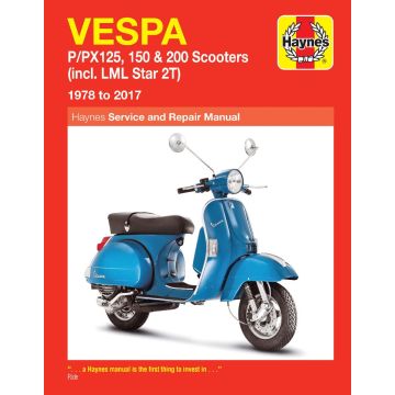 Vespa Scooters (1978-2017) Repair Manual Haynes Reparaturanleitung