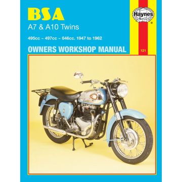 BSA Twins (1947-1962) Repair Manual Haynes Reparaturanleitung