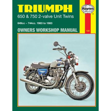 Triumph Twins (1963-1983) Repair Manual Haynes Reparaturanleitung