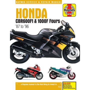Honda CBR1000F (1987-1996) Repair Manual Haynes Reparaturanleitung