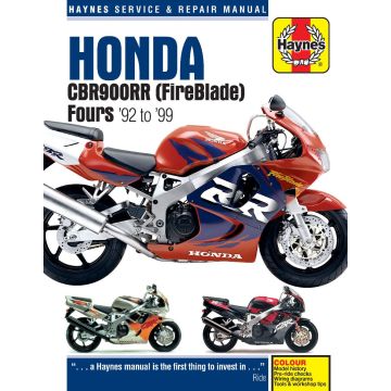 Honda Fireblade (1992-1999) Repair Manual Haynes Reparaturanleitung