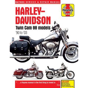 Harley Davidson Twin Cam (1988-2010) Repair Manual Haynes Reparaturanleitung