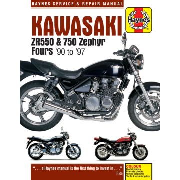 Kawasaki Zephyr (1990-1997) Repair Manual Haynes Reparaturanleitung