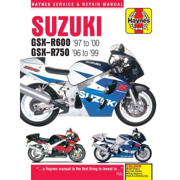 Suzuki GSX-R (1996-2000) Repair Manual Haynes Reparaturanleitung