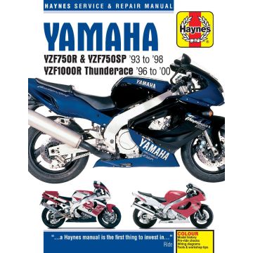 Yamaha YZF (1993-2000) Repair Manual Haynes Reparaturanleitung