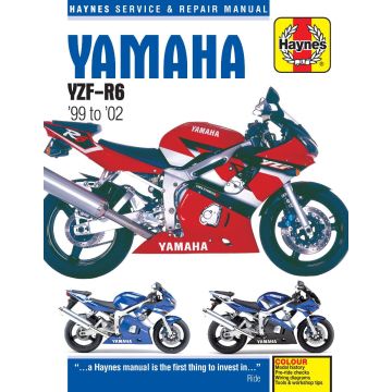 Yamaha YZF (1999-2002) Repair Manual Haynes Reparaturanleitung
