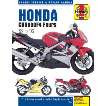 Honda CBR600F4 (1999-2006) Repair Manual Haynes Reparaturanleitung