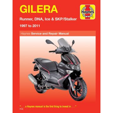 Gilera Runner (1997-2011) Repair Manual Haynes Reparaturanleitung