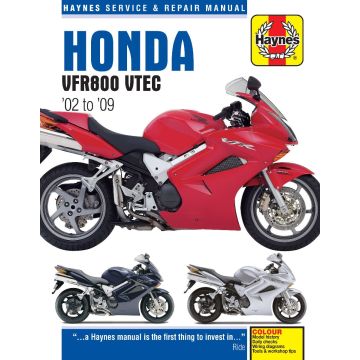 Honda VFR800 VTEC (2002-2009) Repair Manual Haynes Reparaturanleitung