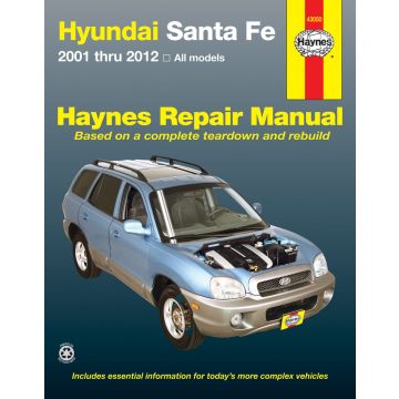Hyundai Santa Fe (2001-2012) Repair Manual Haynes Reparaturanleitung
