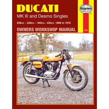 Ducati Singles (1969-1976) Repair Manual Haynes Reparaturanleitung