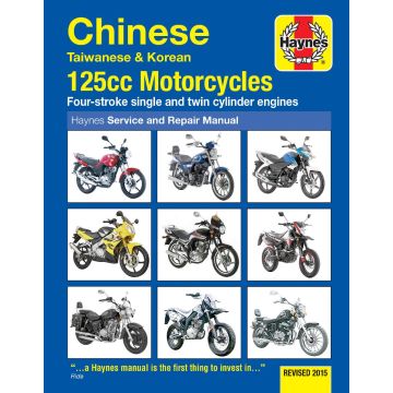 Chinese 125 CC Motorcycles (2003-2015) Repair Manual Haynes Reparaturanleitung
