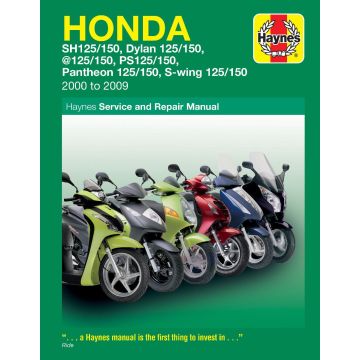Honda 125 Scooters (2000-2009) Repair Manual Haynes Reparaturanleitung