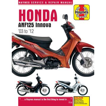 Honda ANF (2003-2012) Repair Manual Haynes Reparaturanleitung