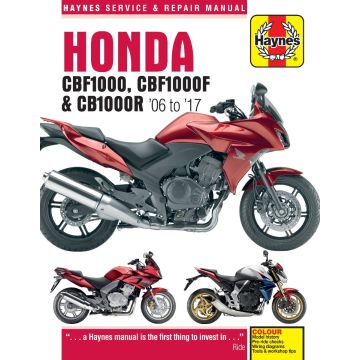 Honda CB (2006-2017) Repair Manual Haynes Reparaturanleitung