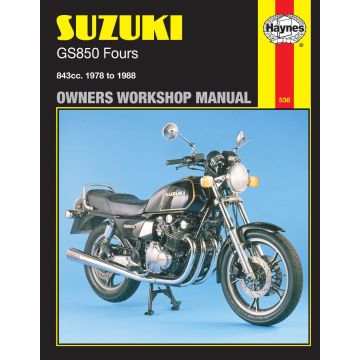 Suzuki GS850 Fours (1978-1988) Repair Manual Haynes Reparaturanleitung