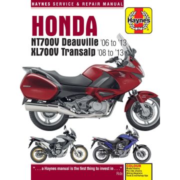 Honda Deauville Transalp (2006-2013) Repair Manual Haynes Reparaturanleitung 