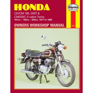 Honda Twins (1977-1985) Repair Manual Haynes Reparaturanleitung