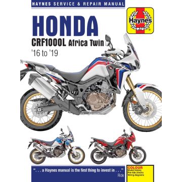 Honda Africa Twin (2016-2019) Repair Manual Haynes Reparaturanleitung 