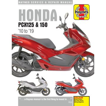 Honda PCX150 (2010-2019) Repair Manual Haynes Reparaturanleitung
