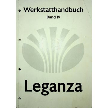 Daewoo Leganza (1997-2002) Werkstatthandbuch Band 4