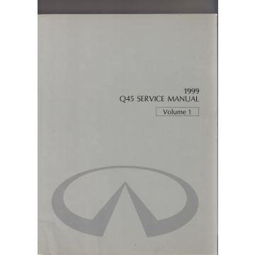 Infiniti Q45 (96-01) - Service Manual Volume 1