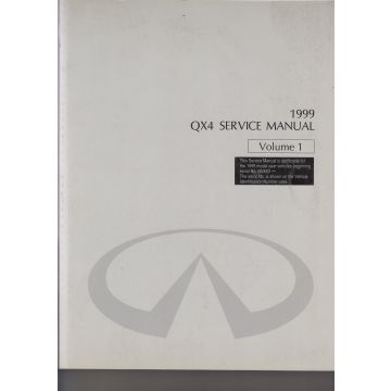 Infiniti QX4 (96-02) Service Manual Volume 1