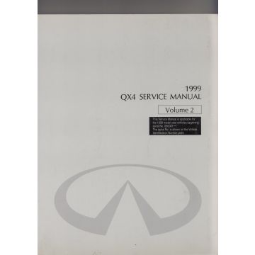 Infiniti QX4 (96-02) - Service Manual Volume 2