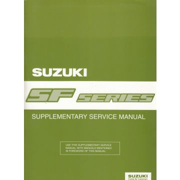 Suzuki Swift SF Series (95-03) -  Service Manual Edit. 1996 