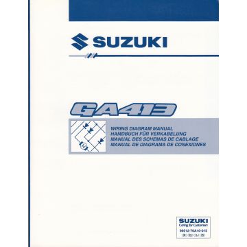 Suzuki Carry - Schaltplan zum Werkstatthandbuch 
