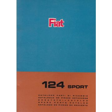 Fiat 124 Sport (1966)  - Ersatzteilkatalog