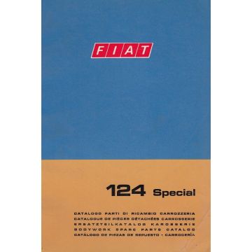 Fiat 124 Special (1968)  - Ersatzteilkatalog Karosserie