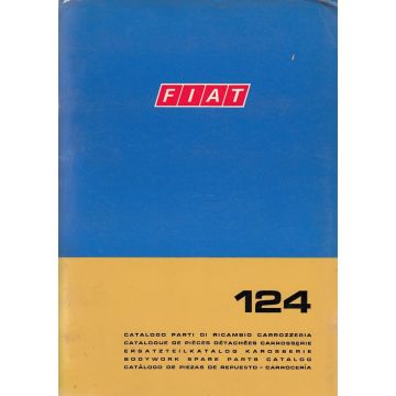 Fiat 124 (1970)  - Ersatzteilkatalog Karosserie