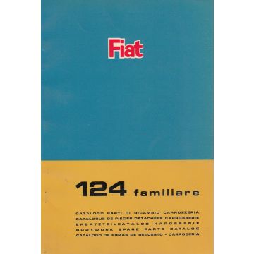 Fiat 124 familiare (1966)  - Ersatzteilkatalog Karosserie