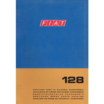Fiat 128 (1969)  - Ersatzteilkatalog Karosserie